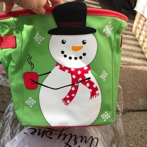 Thirty-One Snowman Mini Storage Bin
